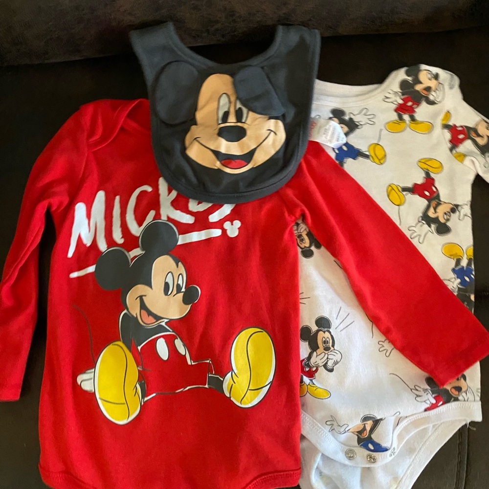 Mickey bodysuits set - Picture 2 of 3